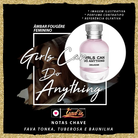 Perfume Similar Gadis 1055 Inspirado em Girls Can Do Anything Contratipo
